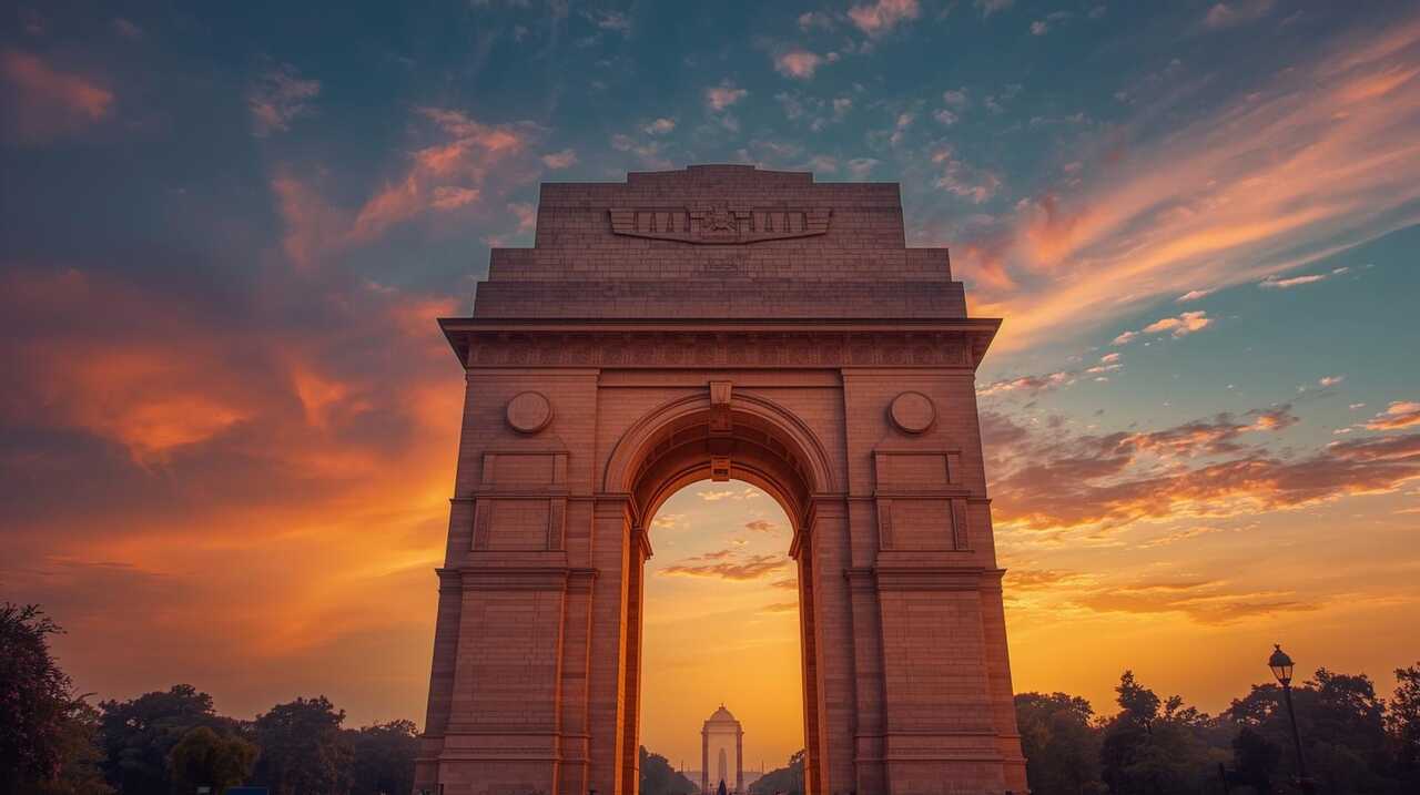 pruerta de la india delhi